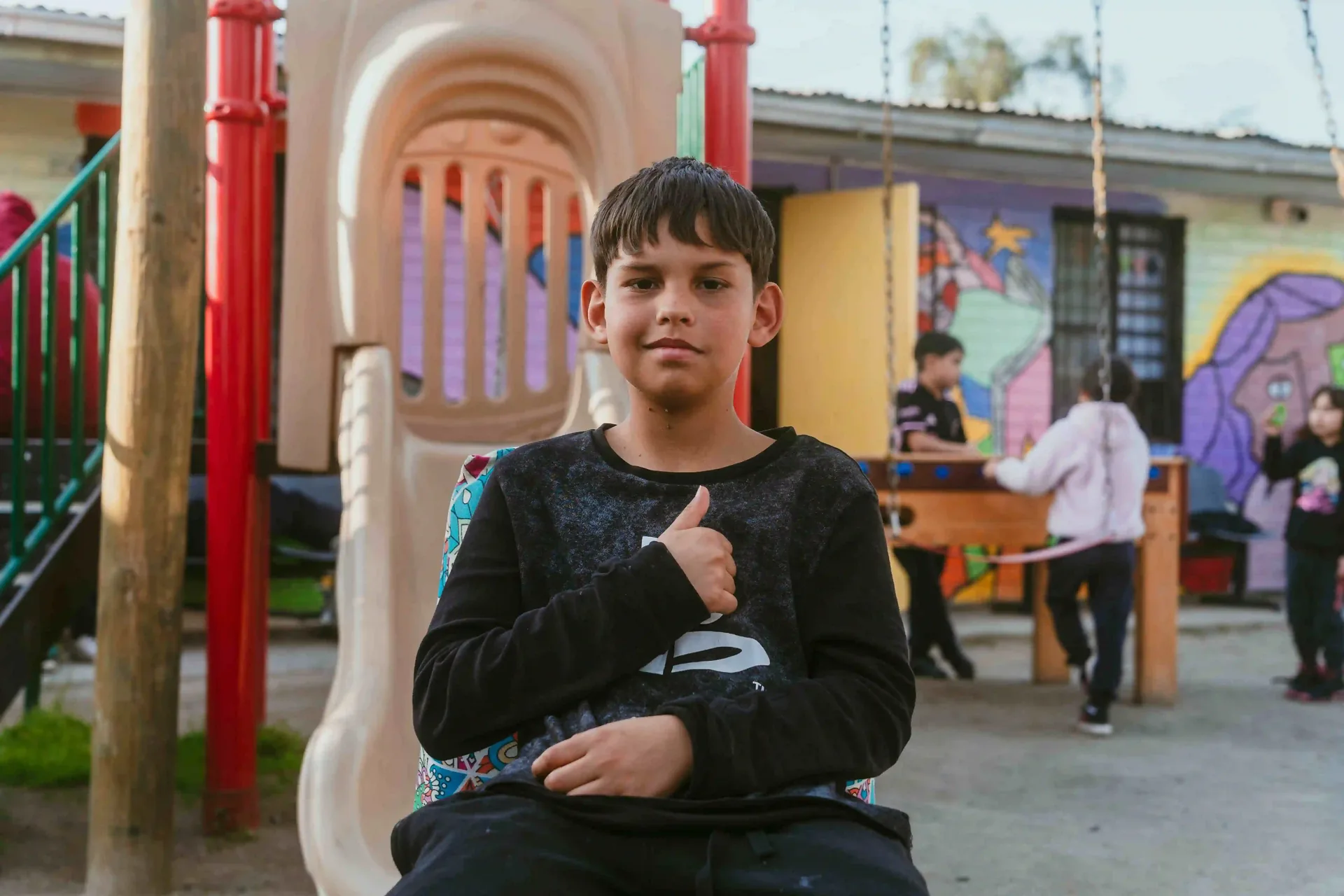 Jóvenes beneficiarios de los programas de la Fundación Don Bosco